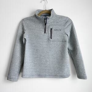 Properly Tied  Boy's Delta Pullover Size Youth Medium (10/12) Heather Gray $60